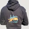 Hemps Green Agility Mens AM001 Hoodie BACK LOGO 1