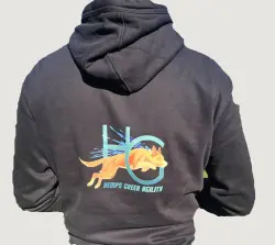 Hemps Green Agility Mens AM001 Hoodie BACK LOGO 1