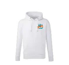 Hemps Green Agility Mens AM001 Hoodie white