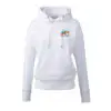 Hemps Green Agility Womens AM003 Hoodie white